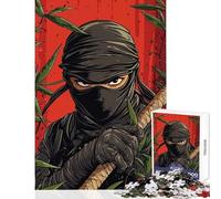Puzzle da 1000 pezzi per adolescenti stampa artistica di guerrieri ninja giocattoli antistress fantastici regali e giocattoli gioco educativo con pezzi completamente interconnessi di forma casuale