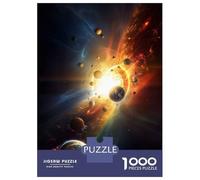 Puzzle Da 1000 Pezzi Per Adolescenti Start of The Solar System Puzzle Per Adulti Giocattoli Antistress Regalo Di Compleanno Divertimento A Casa Attività, 70x50cm/1000pcs