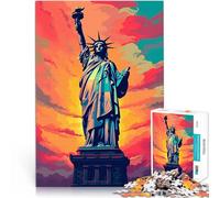 Puzzle da 1000 pezzi per adolescenti Statua della Libertà Giocattoli Giochi Educativi Antistress è ideale come regalo per tutta la famiglia 52x38cm