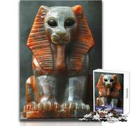 Puzzle da 1000 pezzi per adolescenti Statua della Sfinge Rompicapo Giochi per famiglie Decorazione per la casa Giocattoli antistress Dimensioni 38x26cm