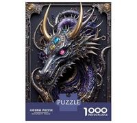 Puzzle Da 1000 Pezzi Per Adolescenti Steampunk Guardian Dragon Puzzle Per Adulti Gioco Per Famiglie Antistress Regali Di Compleanno E Unici 52x38cm/1000pcs