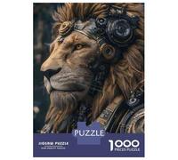 Puzzle Da 1000 Pezzi Per Adolescenti Steampunk Lion Headgear Puzzle Gioco Per Famiglie Regali Per Donne Divertimento A Casa Attività, 52x38cm/1000pcs