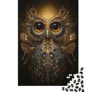 Puzzle Da 1000 Pezzi Per Adolescenti Steampunk Owl Art Print Puzzle Per Adulti Gioco Rompicapo Analisi E Logica Regalo Di Compleanno, Regali, 70x50cm/1000pcs