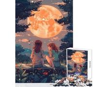 Puzzle da 1000 pezzi per adolescenti stile Lofi Girl decorazione per la casa giocattoli regali di Babbo Natale segreto gioco pratico aiuta a esercitare il cervello dimensioni 38x26cm