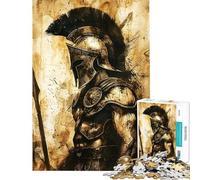 Puzzle da 1000 pezzi per adolescenti stile Spartan Puzzles per adulti gioco rompicapo sfida difficile regalo per amici e familiari (dimensioni 38x52cm)