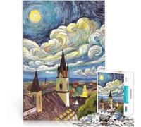 Puzzle da 1000 pezzi per adolescenti Stile Van Gogh di Vienna Giocattoli da gioco per regalo di famiglia è ideale come regalo per tutta la famiglia 75x50cm