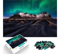 Puzzle da 1000 pezzi per adolescenti Stokksnes incantato Antistress Vacanza in patria Uccidere il tempo Regalo di compleanno, regali, arte murale 52x38cm