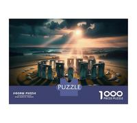 Puzzle Da 1000 Pezzi Per Adolescenti Stonehenge Sunset Puzzle Per Adulti Giochi Rilassanti Decorazione Per La Casa Offerta Come Regalo Per Tutta La Famiglia 38x26cm/1000pcs