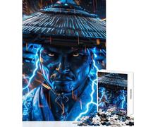 Puzzle da 1000 pezzi per adolescenti Storm Spirit Hero giocattoli antistress regalo di compleanno gioco rompicapo con poster abbinato e foglio di quiz dimensioni 38x52cm