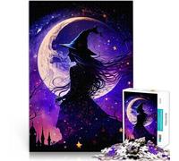Puzzle da 1000 pezzi per adolescenti Strega della fantasia giocattoli educativi per l'apprendimento Migliorare l'amore tra le coppie 50x70cm