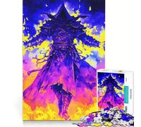 Puzzle da 1000 pezzi per adolescenti, Stregone del Fuoco e dell'Energia Oscura, Giocattolo antistress, Per divertimento in famiglia, Regalo per amici e parenti 38x26cm