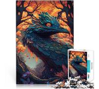 Puzzle da 1000 pezzi per adolescenti Struzzo Mistico per il giocattolo di sfida del gioco educativo Decorazioni e regali unici per la casa 75x50cm