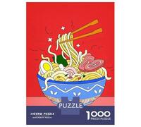 Puzzle Da 1000 Pezzi Per Adolescenti Stylized Ramen Bowl Puzzle Per Adulti Giocattoli Antistress Analisi E Logica Regalo Di Compleanno, Regali, 70x50cm/1000pcs
