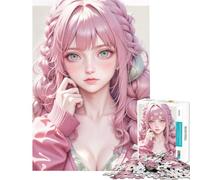 Puzzle da 1000 pezzi per adolescenti Sugar Rush Girl sfida da completare decorazione perfetta giocattolo antistress per ragazzi dai 14 anni in su (38x26cm)