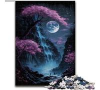Puzzle da 1000 pezzi per adolescenti sul Monte Fuji, Giappone, antistress, per trascorrere il tempo libero a casa, con poster abbinato e foglio di quiz (50x75cm)