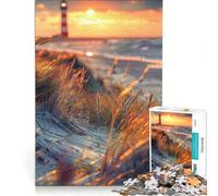 Puzzle da 1000 pezzi per adolescenti Sunlit Dune Beacon giocattolo decorativo da parete regalo di compleanno per rafforzare l'amore tra le coppie 38x26cm
