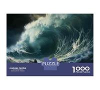 Puzzle Da 1000 Pezzi Per Adolescenti Surviving The Storm Ocean Adventure Puzzle Per Adulti Gioco Pratico Antistress Regali Per Amici E Familiari 70x50cm/1000pcs
