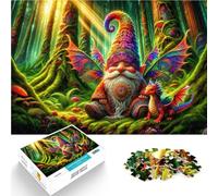 Puzzle da 1000 pezzi per adolescenti Sussurri del bosco Difficile da completare ma divertente e umoristico Ottimo regalo per i giochi 38x26cm