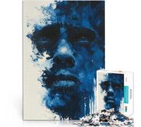 Puzzle da 1000 pezzi per adolescenti Sussurri dell'anima blu Giocattolo educativo per l'apprendimento Collezione di artisti, Belle arti 38x26cm