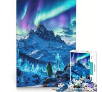Puzzle da 1000 pezzi per adolescenti "Sussurri dell'Aurora" gioco rilassante decompressivo per la mente regalo di compleanno e unico 50x75cm