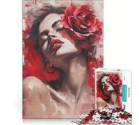 Puzzle da 1000 pezzi per adolescenti "Sussurri di romanticismo" gioco educativo sfida impegnativa regalo di compleanno e unico 38x52cm