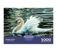 Puzzle Da 1000 Pezzi Per Adolescenti Swan Puzzle Per Adulti Giochi Per Famiglie Regali Per Donne Regali Di Natale E Compleanno 52x38cm/1000pcs