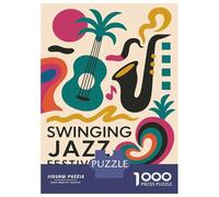Puzzle Da 1000 Pezzi Per Adolescenti Swinging Jazz Festival 1989 Puzzle Per Adolescenti Giochi Rilassanti Migliora La Memoria Regali Per Amici E Familiari 70x50cm/1000pcs