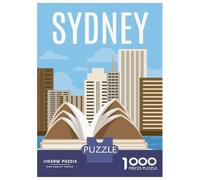 Puzzle Da 1000 Pezzi Per Adolescenti Sydney Australia Puzzle Per Adulti Giochi Rilassanti Decorazione Per La Casa Gioco Stimolante Regali 70x50cm/1000pcs