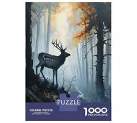 Puzzle Da 1000 Pezzi Per Adolescenti Sylvan Stag Puzzle Per Adulti Giochi Rilassanti Migliorano La Memoria Regali Antistress 52x38cm/1000pcs