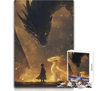 Puzzle da 1000 pezzi per adolescenti Tairn e Andarna Quarta Ala Gioco pratico Regali per donne Giocattoli antistress Dimensioni 38x26cm