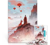 Puzzle da 1000 pezzi per adolescenti Tanjiro, l'ammazza-demoni anime Giochi di relax Decorazione murale Regali unici per compleanno e Natale 38x26cm