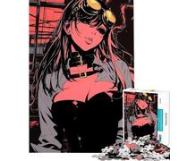 Puzzle da 1000 pezzi per adolescenti tema anime steampunk ragazza sfida educativa ideale per passare il tempo durante le vacanze o come passatempo fai-da-te per ragazzi dai 14 anni in su Gioco offerto