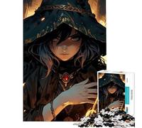 Puzzle da 1000 pezzi per adolescenti tema dark fantasy anime attività divertenti da fare a casa sfida difficile gioco educativo per ragazzi dai 14 anni in su (38x26cm)