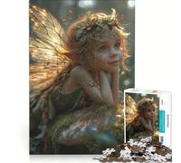 Puzzle da 1000 pezzi per adolescenti, tema fate, gioco rilassante, stimolante da completare, per rafforzare l'amore tra le coppie 50x75cm