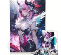 Puzzle da 1000 pezzi per adolescenti, tema fiaba fantasy, gioco rilassante, antistress, da aggiungere alla lista dei desideri con Babbo Natale 50x75cm