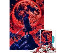 Puzzle da 1000 pezzi per adolescenti tema Luna di Sangue Sentinella puzzle fai da te per ragazzi ideale per le vacanze a casa e per passare il tempo interattivo tra genitori e figli (38x52cm)