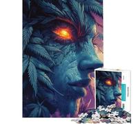 Puzzle da 1000 pezzi per adolescenti tema Natura e Spirito con Occhio Ardente Puzzle per ragazzi giochi rilassanti per tutta la famiglia stimolano l'attività cerebrale (dimensioni 38x52cm)