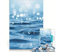Puzzle da 1000 pezzi per adolescenti tema oceano e acqua gioco divertente allena la mente e la manualità migliora l'amore tra le coppie 38x26cm
