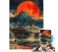 Puzzle da 1000 pezzi per adolescenti tema "Paese dei sogni giapponese" gioco rompicapo regalo di compleanno unico per compleanno e Natale (dimensioni 38x26cm)