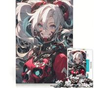 Puzzle da 1000 pezzi per adolescenti, tema "Ragazza Anime del futuro", giochi educativi, corsa a tempo, collezione d'artista, belle arti 38x52cm