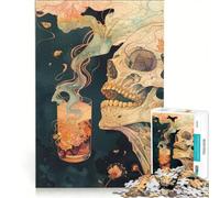 Puzzle da 1000 pezzi per adolescenti, tema "Soffio", ideale per rilassarsi, stimolare la mente e creare un'atmosfera piacevole, perfetto come regalo di compleanno o per occasioni speciali 50x75cm