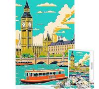 Puzzle da 1000 pezzi per adolescenti tema: viaggi natura vintage giocattolo educativo regalo per compleanni giochi rilassanti adatto per la decorazione del desktop dimensioni: 38x26cm