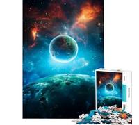 Puzzle da 1000 pezzi per adolescenti tema "Vista cosmica" gioco pratico che stimola l'intelligenza e crea dipendenza ideale come regalo per donne (dimensioni 38x26cm)
