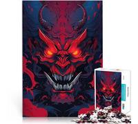 Puzzle da 1000 pezzi per adolescenti Teschio del diavolo Sfida di gioco educativo giocattolo Lista dei desideri con Babbo Natale 75x50cm