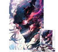 Puzzle da 1000 pezzi per adolescenti teschio della morte oscura giocattolo decorazione da parete regali per donne e uomini gioco educativo migliora l'amore tra coppie dimensioni 38x52cm