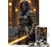 Puzzle da 1000 pezzi per adolescenti The Assassin Knight decorazione per la casa giocattoli ottimo regalo per giochi educativi migliora l'amore tra coppie dimensioni 50x75cm