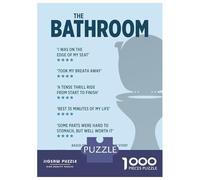 Puzzle Da 1000 Pezzi Per Adolescenti The Bathroom Movie Parody Puzzle Per Adulti Giochi Rilassanti Decorazione Per La Casa Offerta Come Regalo Per Tutta La Famiglia 52x38cm/1000pcs