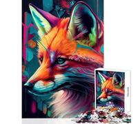 Puzzle da 1000 pezzi per adolescenti The Clever Fox giocattolo educativo fantastici regali e giocattoli giochi divertenti allena il tuo cervello e le tue mani dimensioni 50x75cm