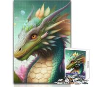 Puzzle da 1000 pezzi per adolescenti The Dragon Sagaeth Gioco pratico Regali per donne Giocattoli antistress Dimensioni 38x52cm