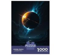 Puzzle Da 1000 Pezzi Per Adolescenti The Eclipse of The Earth Puzzle Per Adulti Giochi Rilassanti Decorazione Per La Casa Gioco Stimolante Regali 38x26cm/1000pcs